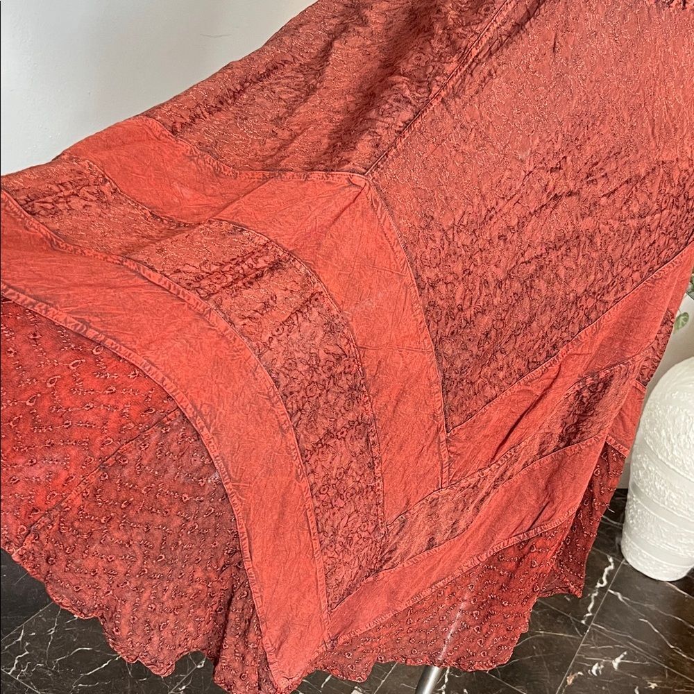 Chic Backless Halter Dress in Rust - Picture 12 of 13